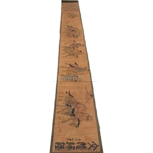 Long scroll painting of traditional Chinese painting