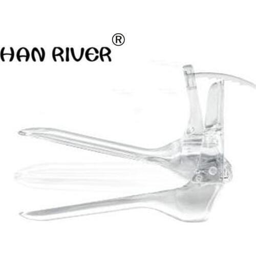 HANRIVER 4pieces of the disposable use asepsis dilator voyeuristic speculum cervical examination of department of gynaecology