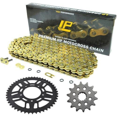 Motorcycle Front Rear Sprocket Chain Set 530 Kit For Kawasaki Ninja ZX-12R ZX1200 ZX12R 2000-2005
