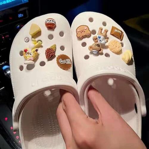 Sailor Bear Dog Cute Cartoon Three-dimensional Accessories Croc Charms Designer Bundle Ice Cream Potato Chips Croc Charms