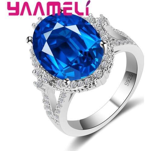 New Collection Zircon Wedding Rings For Brides Top Quality Three Lifetimes Promise Oath Finger Woman 925 Silver Ring