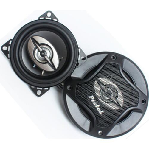 A Pair 4 inch Coaxial Car speaker car stereo audio Speakers Car Tweeters 12V MAX music power 140W Loudspeakers