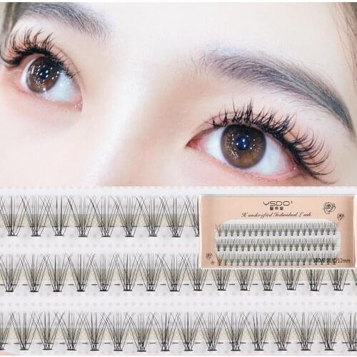 10D/20D/30D Flower Grafting Eyelashes Soft Natural and Comfortable False Eyelashes Eyelash Extension Supplies Kit Professional