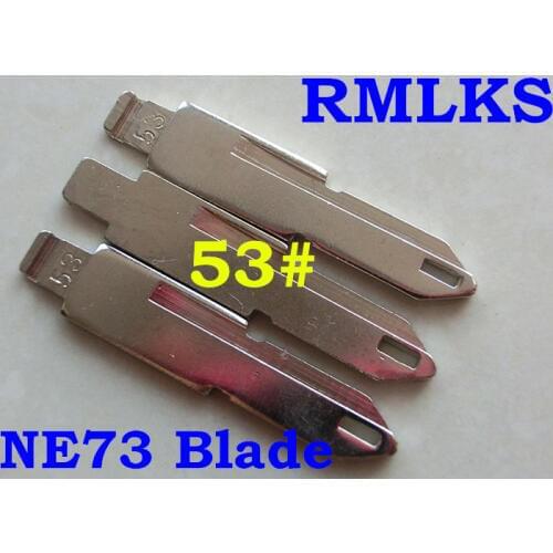 RMLKS Flip KD Remote Key Blade Type #58 #53 #54 For Citroen For Peugeot Flip Folding Key Blade