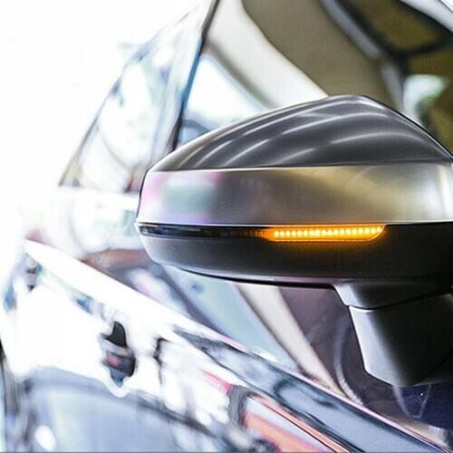 LED Rearview Mirror Running Water Turn Signal Rearview Mirror Turn Signal For Audi A3 A4l A5 A6l Q5 2016 2017 2018 2019