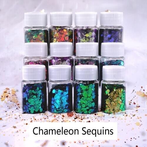 Magic Chameleons Sequins Cloud Paillette Powder Irregular Nail Art Glitter Resin Pigment Sequins