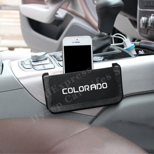 Car Seat Back Storage Box For Chevrolet Colorado Accessories Auto Organizer Container Multifunction Car Styling