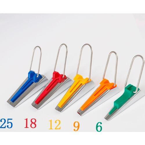 1pc Sewing Accessories Bias Tape Makers - 5 Size 6mm 9mm 12mm 18mm 25mm Bias Binding Tape Maker