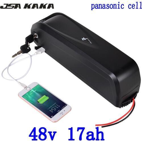 48V 500W 750W 1000W Ebike Battery 48V 17AH Lithium Battery 48V 10AH 13AH 17AH 18AH Electric Bike Battery use panasonic cell