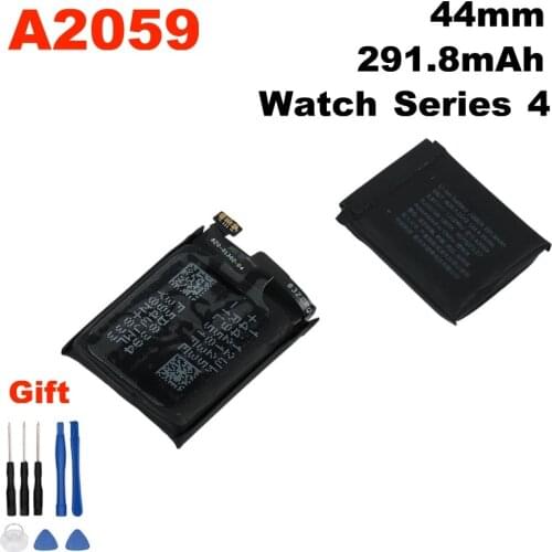 A2059 291.8mAh For iphone watch battery Apple watch series A2059 A1976 A1978 44mm Battery + tools