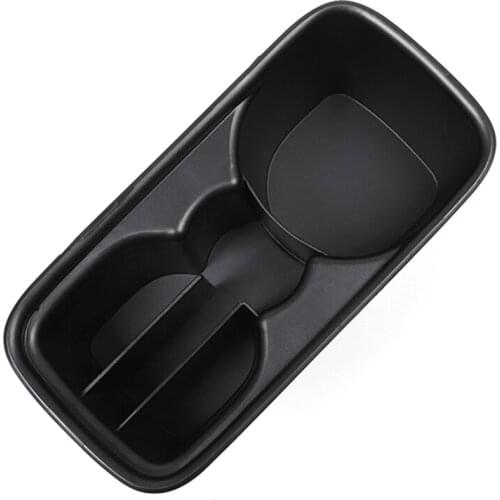 Car Center Console Water Cup Partition Multi-Function Storage Box for Land Rover Defender 90 110 2020-2022