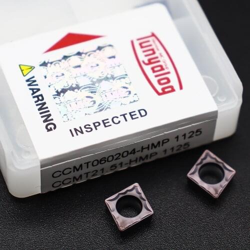 CCMT060204 HMP 1125 High Quality Internal Turning Tool Tungsten Carbide Inserts for Stainless Steel
