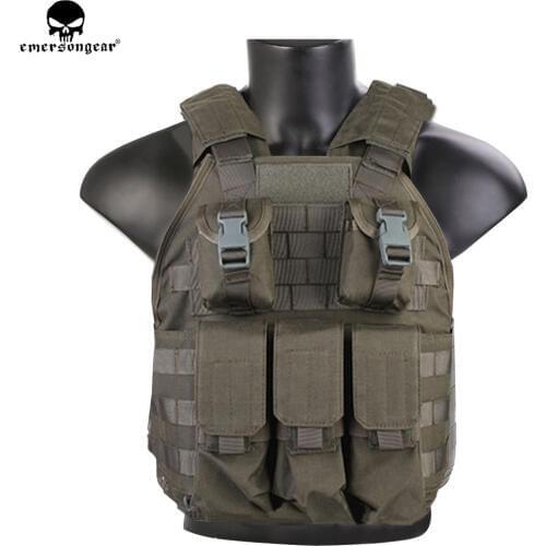 EMERSONGEAR SPC Tactical Vest Wargame Army Military Hunting Vest with Panels emerson Vest FG EM7320