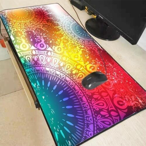 MRGBEST Colorful Flower Custom Large Gaming Mouse Pad Anime Mousepad Xl for World of Tanks of