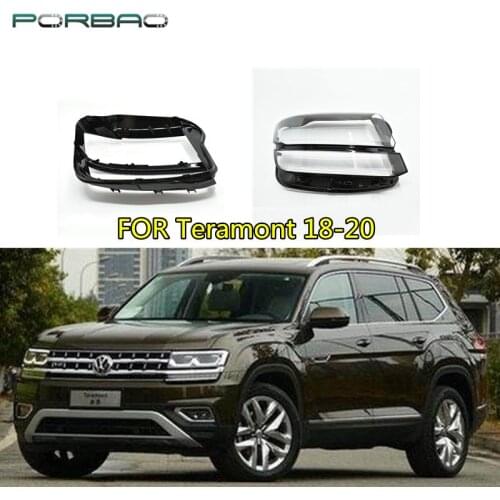Headlight Lens Cover For Teramont 2018 2019 2020 Headlamp Clear Auto-Shell-Cover Replacement DIY