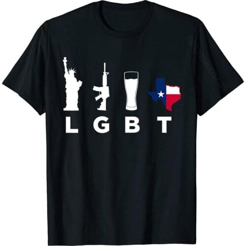 LGBT Parody Funny Texas T-Shirt Funny Funny Tshirts Cotton Tops Shirt For Men Casual