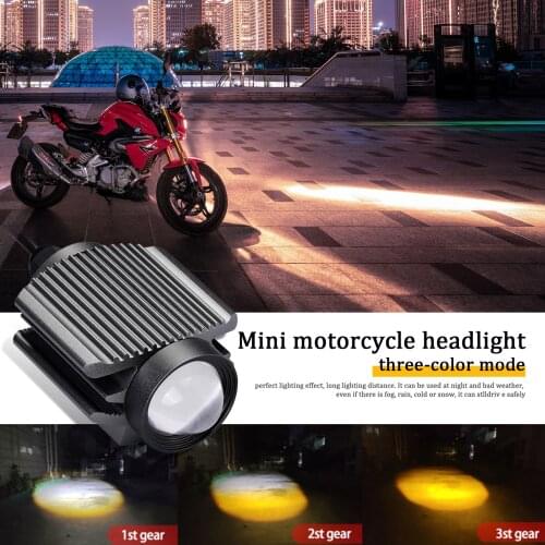 Motorcycle Headlight Bulb 12V 6000Lm IP67 Waterproof Motorbike Lamps High Beam Headlight And Daytimes Running Light