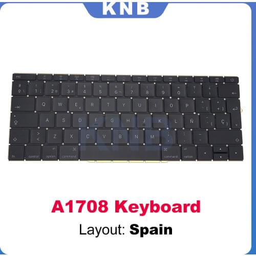 Original New A1708 Keyboard Spain For Macbook Pro Retina 13" A1708 Spain Keyboard Late 2016 Mid 2017