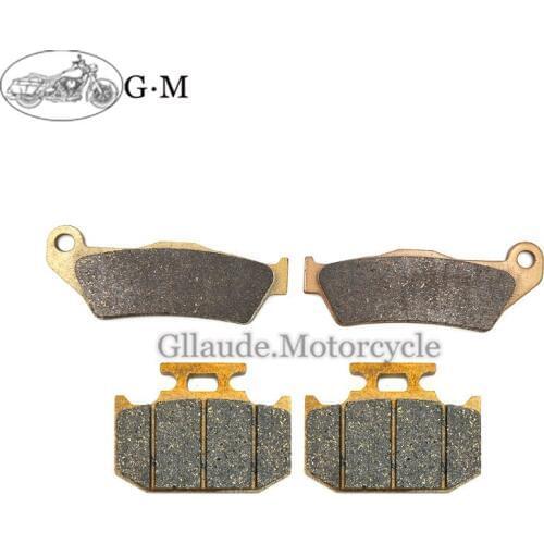 Motorcycle Front / Rear Brake Pads For YAMAHA TT600E (4GV2) 1994-1995 TT600K (Nissin rear caliper) 1993-1995