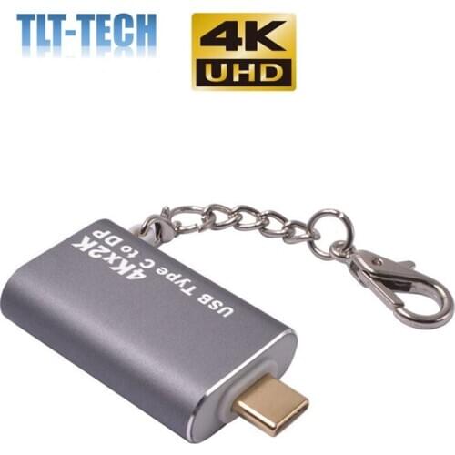 2020 Best 4K Type C to Display port DP Adapter USB3.0 Audio video Converter
