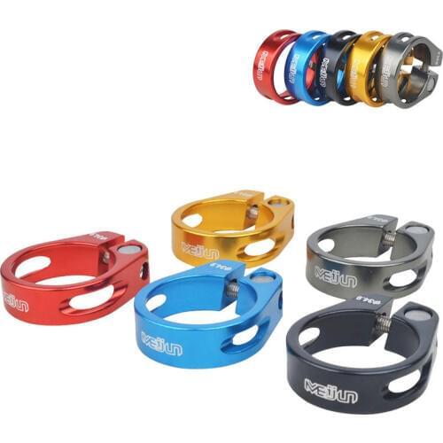 Q896 Mountain bike seat tube seat rod lock road seat rod clip 31.8 / 34.9mm seat tube clip Multicolor optional