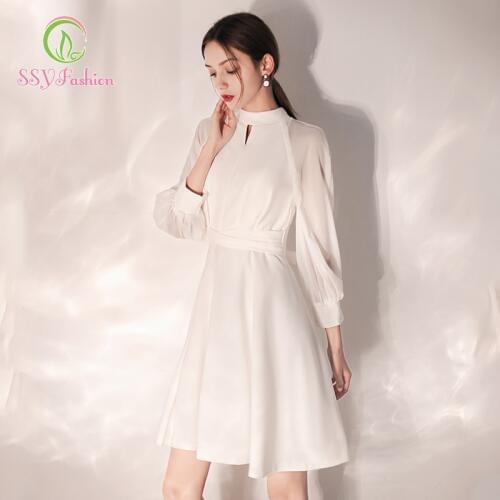 SSYFashion Women's Evening Dresses Above The Knee