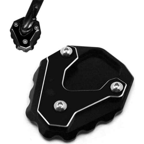 Motorcycle Kickstand Extension Pad Aluminum Foot Side Support Stand Plate for Honda CB500X 2019 2020