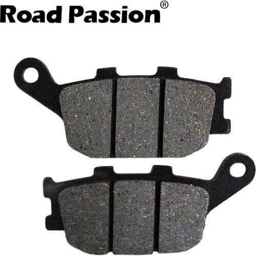 Road Passion Motorbike Rear Brake Pads For YAMAHA YZF R1 YFZR1 (2004-2014) FZ8 (11-15) FZ1 (FZS 1000) (2006-2014)