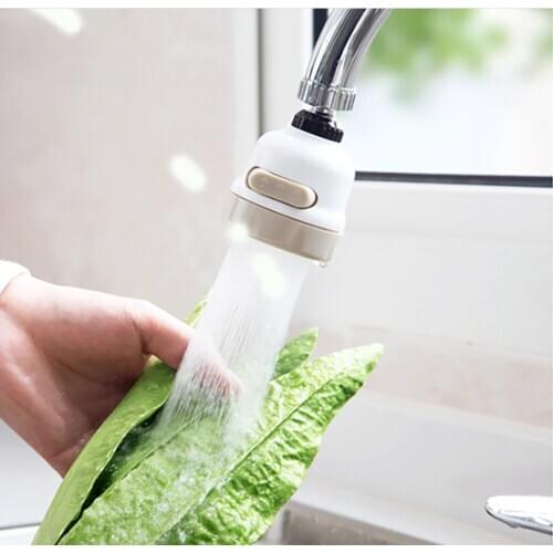 1Pcs Splash-proof Faucet Shower Rotatable Sprinkler Universal Kitchen Household Adjustable Faucet Pressurized Shower Convenient
