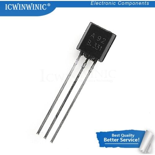 100piece MPSA92 A92 TO-92 TO92 triode transistor New original In Stock