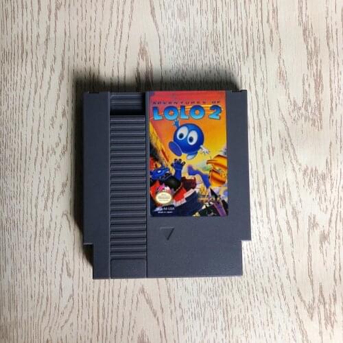 Adventures of Lolo 2 - 72 pins 8bit game cartridge