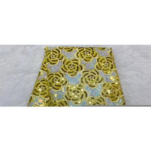 White lace african lace fabric 2019 high quality lace with stones french tulle fabric for party dress 5yards