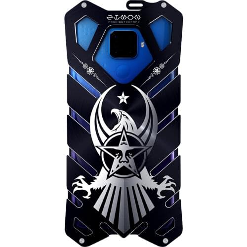 Aluminum Armor Iron Man Case For Huawei Nova 5i Pro Case Cover Phone Protective Shell Skin Bag