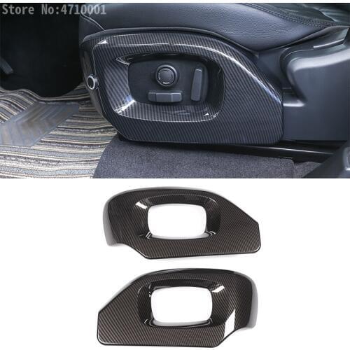 For Land Rover Range Rover Vogue Autobiography For Range Rover Sport 14-17 Carbon Fiber Car Seat Side Cover Trim Accessories