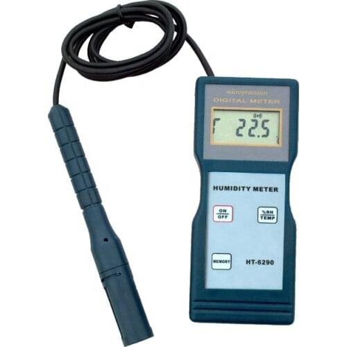 Soil moisture temperature meter , digital HT-6290 Indoor and humidity detector