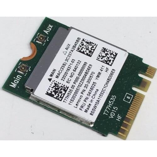 Card for Lenovo 04X6025 20-200570 RealTek RTL8723BE IdeaPad Flex WiFi BT Combo Wireless Card