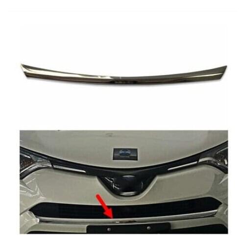 ABS Front Bottom Bumper Cover Molding Trim 1pc For Toyota RAV4 2013 2014 2015