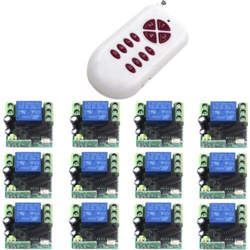 12v voltage mini remote control switch for motorcycle, 433mhz controller for electric recliner SKU: 5467