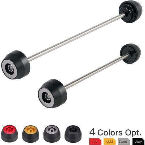 Motorcycle Front Rear Axle Sliders For Triumph Daytona 675 R 2013 2014 2015 2016 2017 Street Triple R RX 2015 2016