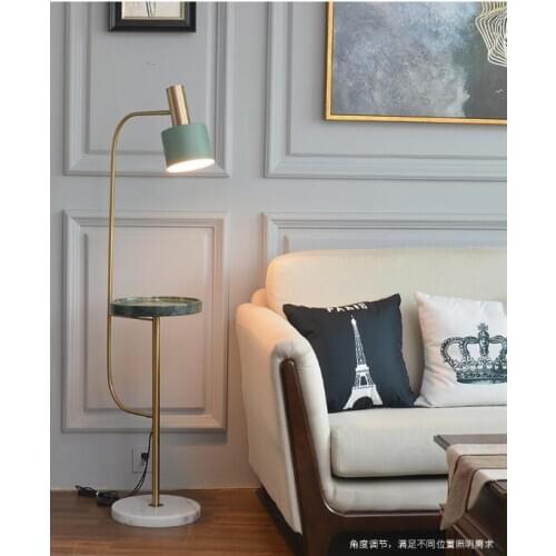 Nordic floor lamp living room bedroom study bedside coffee table lamp creative personality vertical table lamp