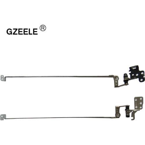 GZEELE NEW LCD hinge For Packard Bell EasyNote TE11 TE11HC TE11HR TE11BZ TE11HR TE11-BZ TE11-HC Base Cover Hinges Left + Right