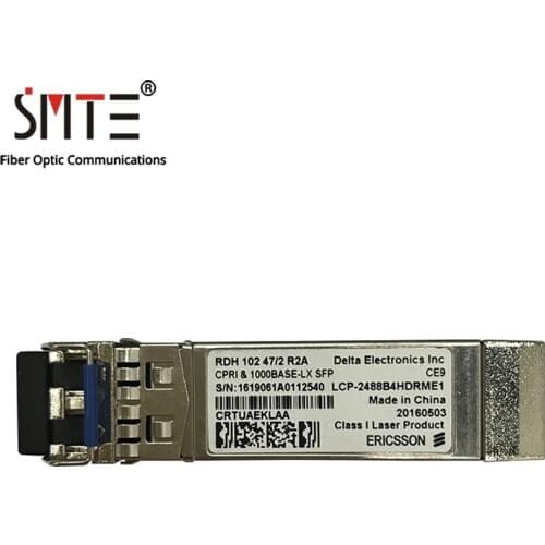 Original RDH 102 47/2 LCP-2488B4HDRT-E RTXM192-406-C24 TRF5916AVLB643 2.5G CPRI SMF 8dB CE9 SFP Fiber Optical Module