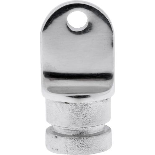 Polished Stainless Steel 22mm Marine Boat Bimini Top Inside Eye End Fitting