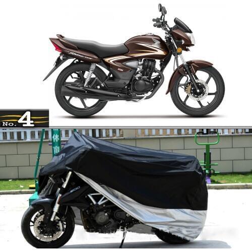 MotorCycle Cover For Honda Shine WaterProof UV / Sun / Dust / Rain Protector Cover Made of Polyester Taffeta