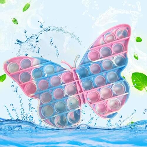 Funny Fidget Toys Simple Dimple Poppit Toy Bubble Pop Sensory Toy For Adult Kids Stress Reliever Autism Gift антистресс шары