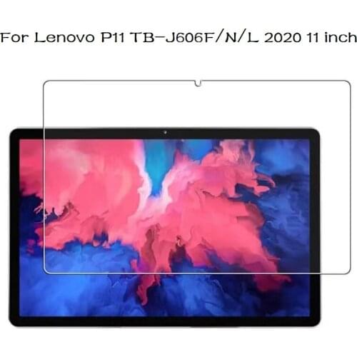 9H HD 0.3MM Tablet Tempered Glass for Lenovo Tab P11 TB-J606F J606L J606N 11 Inch 2020 Screen Protector Steel Film Scratchproof