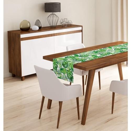 Realhomes Digital Printed Custom Design Runner Green