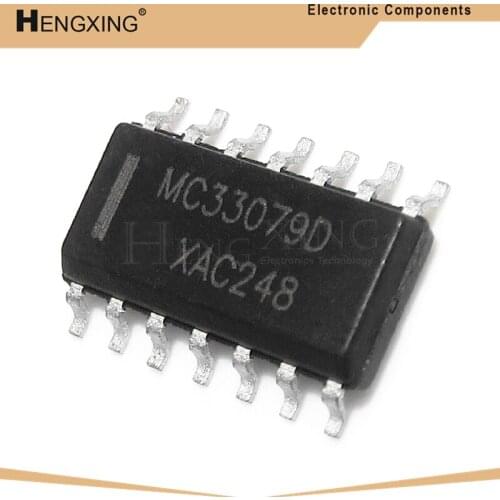 10piece MC33079DR2G MC33079DG MC33079D MC33079 SOP-14 Four operational amplifier IC In Stock