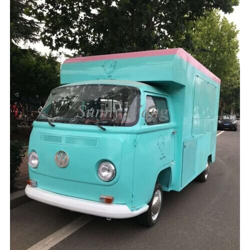 4.7m long Kitchen Cooking Mobile Food truck food trailer cart ice cream van with fully kitchen equipment