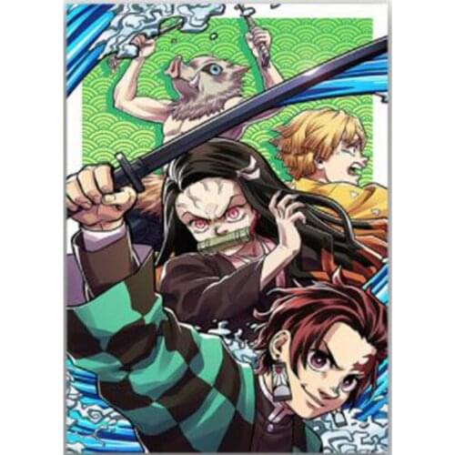 5D DIY Diamond Painting Demon Slayer Cross stitch Kit Full Drill Square/Round Embroidery Mosaic Art Picture Of Rhineston WG2542